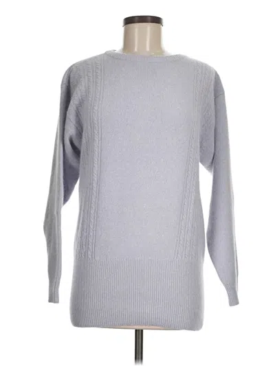 Pre-owned Liz Claiborne Wool Pullover Sweater In Gray