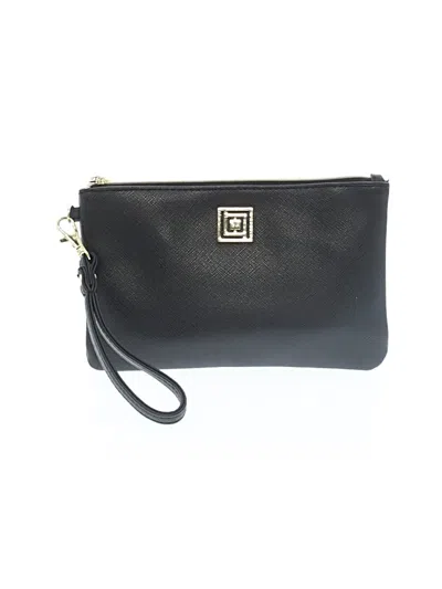 Pre-owned Liz Claiborne Wristlet In Black