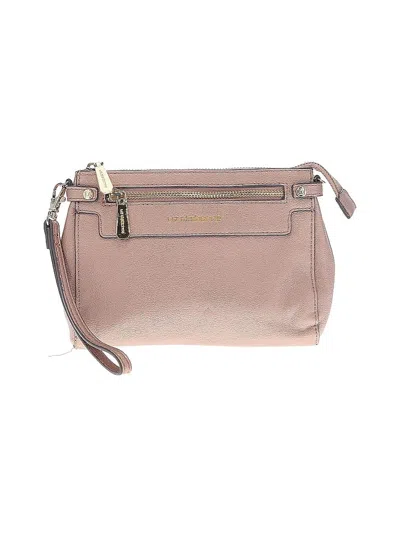 Pre-owned Liz Claiborne Wristlet In Brown