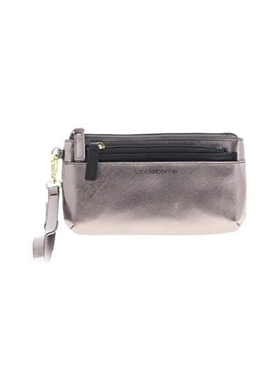 Pre-owned Liz Claiborne Wristlet In Silver