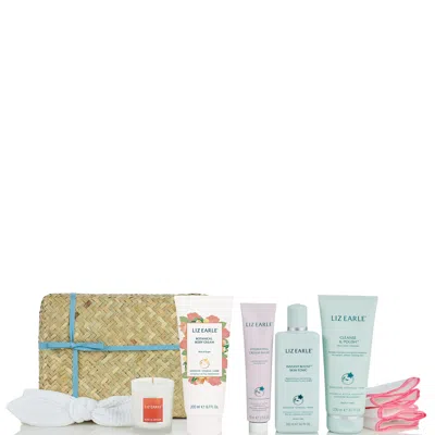 Liz Earle At Home Spa Gift Basket Giftset In White