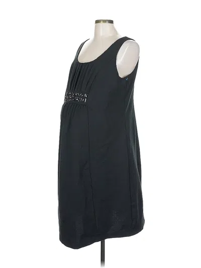 Pre-owned Liz Lange Maternity Casual Dress In Black