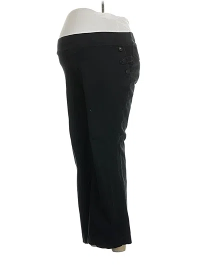 Pre-owned Liz Lange Maternity For Target Active Pants In Black