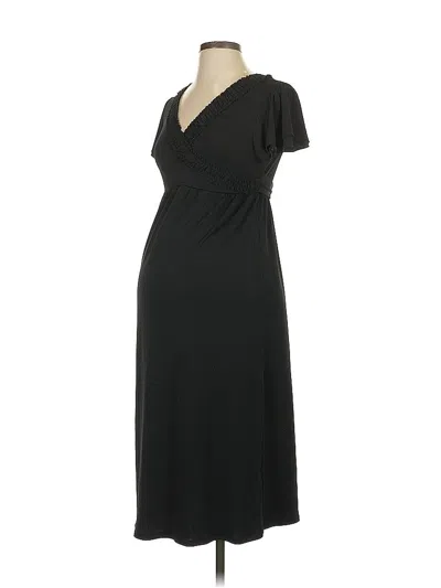 Pre-owned Liz Lange Maternity For Target Casual Dress In Black