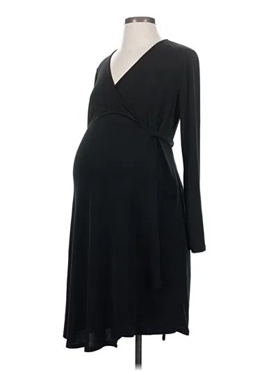 Pre-owned Liz Lange Maternity For Target Casual Dress In Black