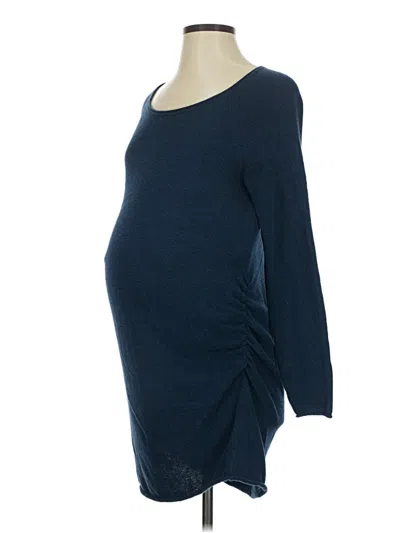 Pre-owned Liz Lange Maternity For Target Casual Dress In Blue