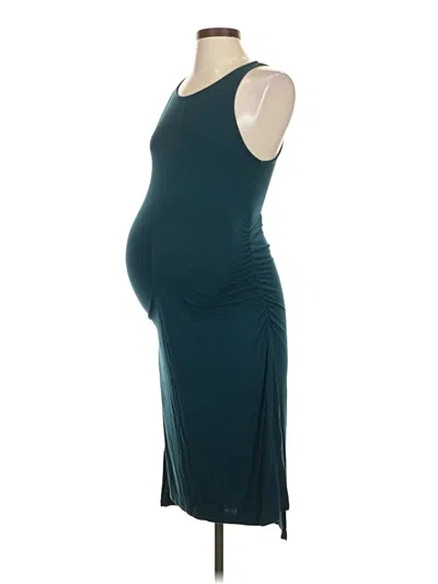 Pre-owned Liz Lange Maternity For Target Casual Dress In Blue