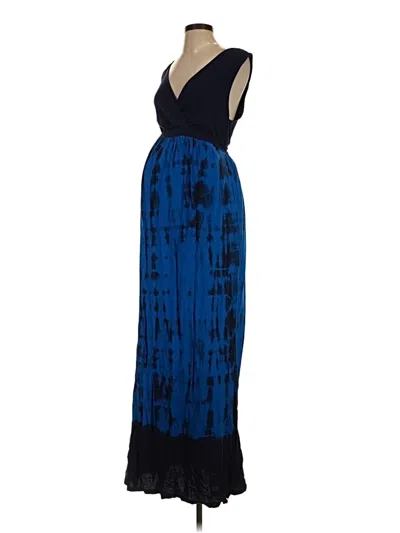 Pre-owned Liz Lange Maternity For Target Casual Dress In Blue