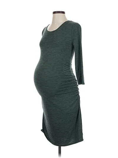 Pre-owned Liz Lange Maternity For Target Casual Dress In Gray