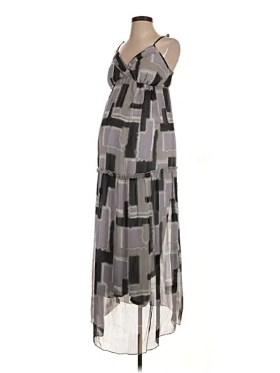 Pre-owned Liz Lange Maternity For Target Casual Dress In Gray