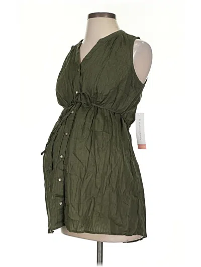 Pre-owned Liz Lange Maternity For Target Casual Dress In Green