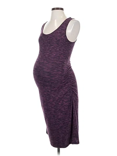 Pre-owned Liz Lange Maternity For Target Casual Dress In Purple