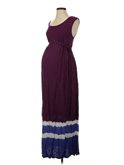 Pre-owned Liz Lange Maternity For Target Casual Dress In Purple