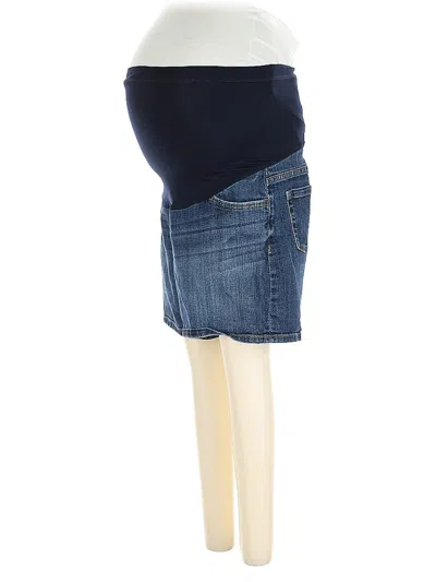 Pre-owned Liz Lange Maternity For Target Denim Shorts In Blue