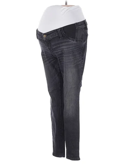 Pre-owned Liz Lange Maternity For Target Jeans In Gray