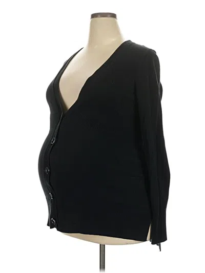Pre-owned Liz Lange Maternity For Target Kimono In Black