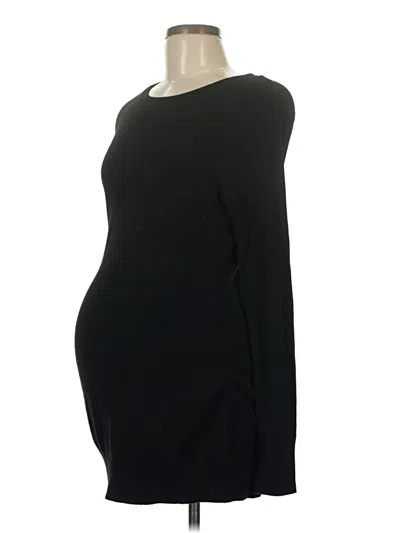 Pre-owned Liz Lange Maternity For Target Pullover Sweater In Black