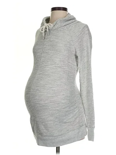 Pre-owned Liz Lange Maternity For Target Pullover Sweater In Gray