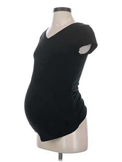 Pre-owned Liz Lange Maternity For Target Sleeveless T-shirt In Black