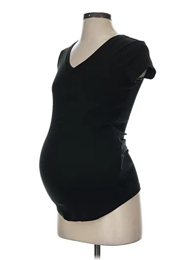 Pre-owned Liz Lange Maternity For Target Sleeveless T-shirt In Black