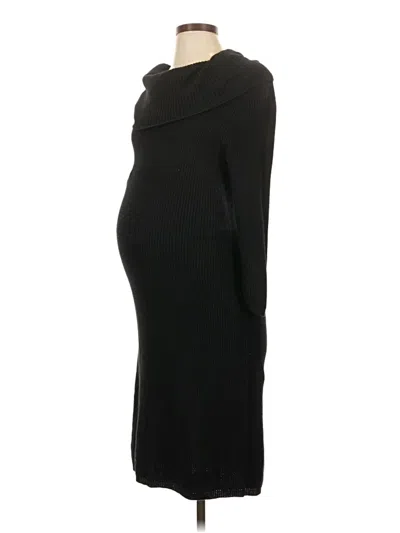 Pre-owned Liz Lange Maternity For Target Turtleneck Sweater In Black