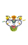 Liz Lauter Heart Candelabra In Multi