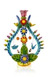 Liz Lauter One-of-a-kind; Tear Drop Tree Of Life Candelabra In Multi