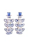 Liz Lauter Set-of-two Candlesticks In Multi