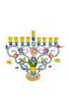 Liz Lauter Tree Of Life Menorah In Multi