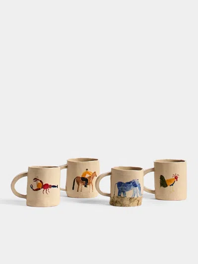 Liz Rowland Animal Hand-painted Ceramic Collection