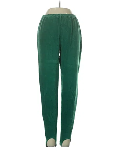 Pre-owned Lizsport Casual Pants In Green