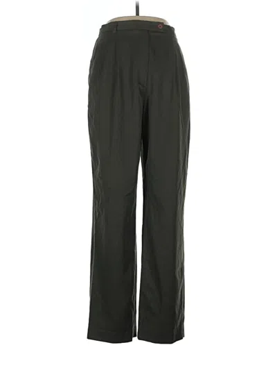 Pre-owned Lizsport Casual Pants In Green