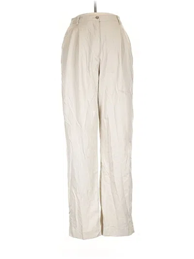 Pre-owned Lizsport Casual Pants In Ivory