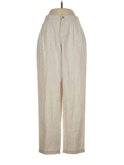 Pre-owned Lizsport Casual Pants In Ivory