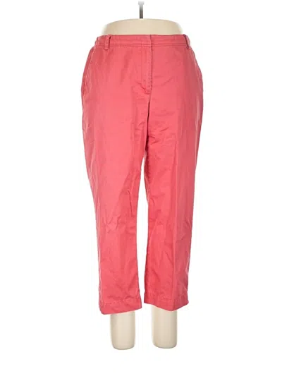 Pre-owned Lizsport Casual Pants In Pink