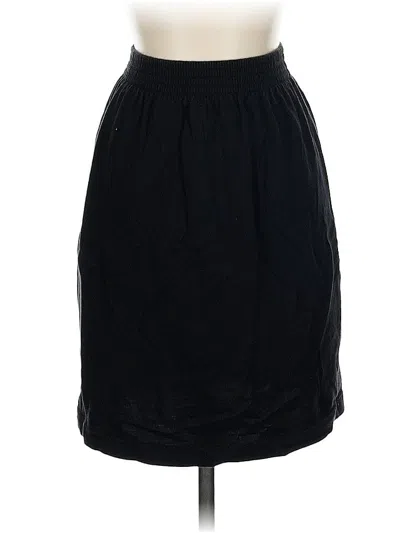 Pre-owned Lizsport Casual Skirt In Black