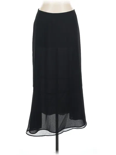 Pre-owned Lizsport Casual Skirt In Black