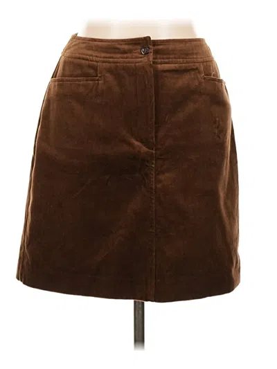 Pre-owned Lizsport Casual Skirt In Brown