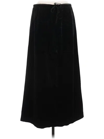 Pre-owned Lizsport Formal Skirt In Black