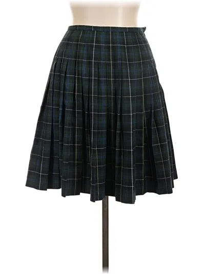 Pre-owned Lizsport Formal Skirt In Green