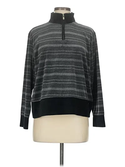 Pre-owned Lizsport Pullover Sweater In Gray