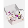 Lizush All Natural Lavender Bath Bomb And Steamer Gift Box With Bath And Body Products In Assorted