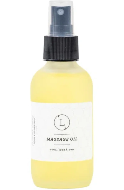 Lizush Aromatherapy Eucalyptus Massage Oil Natural Relaxing Body Massage Oil In Light Yellow