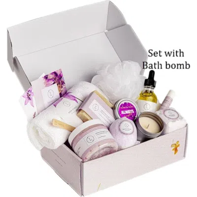 Lizush Bath Bomb And Shower Steamer Gift Set