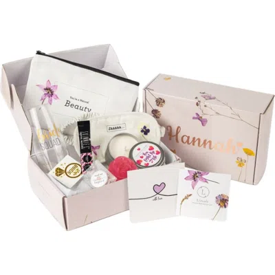 Lizush Bridal Shower Gift Set, Bridesmaids Spa Gift Box, Natural Spa Gift Set