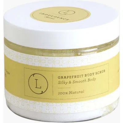 Lizush Cbd Body Salt Scrub With Cbd In Pale Yellow