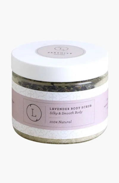 Lizush Cbd Body Scrub With Cbd, Natural Body Salt Scrub