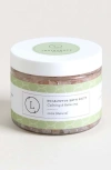 Lizush Cbd Natural Eucalyptus Bath Salts With Cbd, Calming And Relaxing In Eucalyptus Green