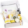 Lizush Citrus  Handmade Natural Bath And Body Gift Box