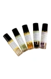 Lizush Essential Oils Roll-on With Crystals Set In Multi